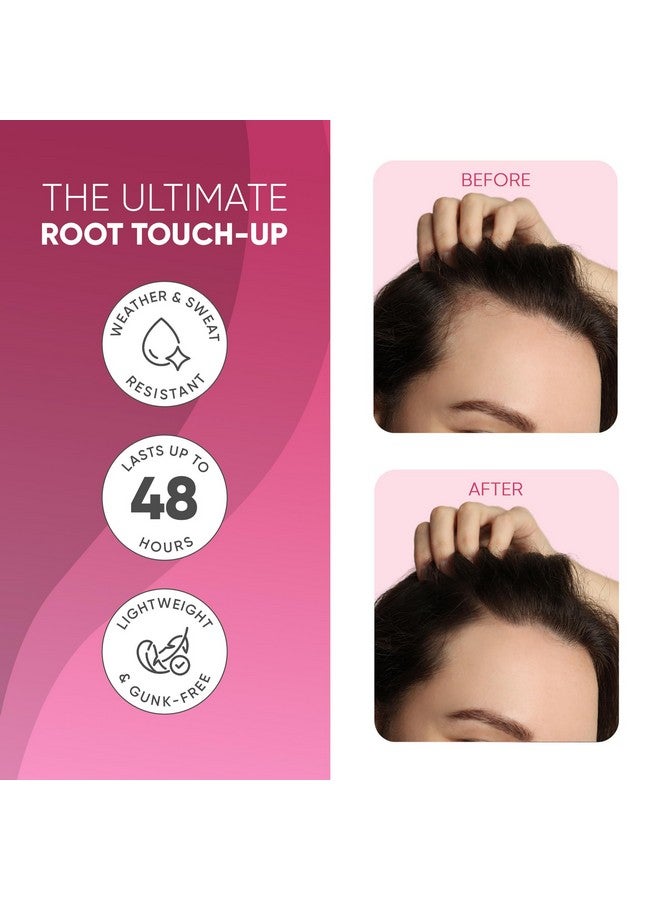 جيت باك جورجيس بودرة خط الشعر من جي بي جي، بني متوسط - تغطية تدوم 48 ساعة، بودرة لمس الجذور للبقع الصلعاء، إخفاء فوري لتساقط الشعر وتفتيح لون الشعر - مواد مالئة للشعر الخفيف للنساء والرجال، 4 غرام - Image 3