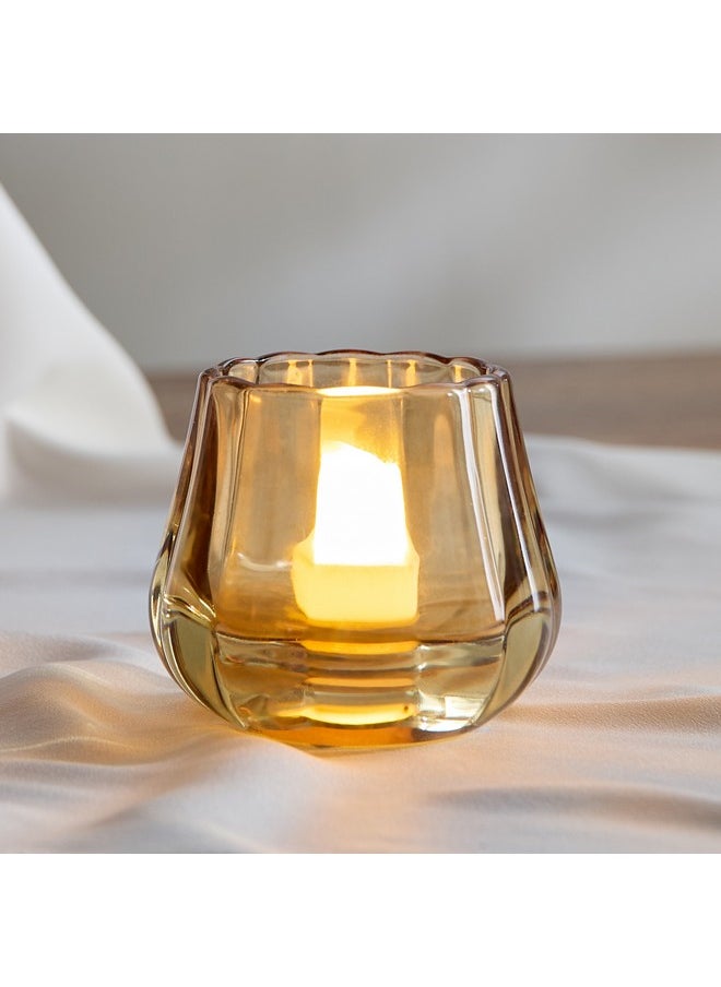 Home Box - Auden Glass Tealight Holder 8.3 x 7.5 x 8.3 cm - Image 1