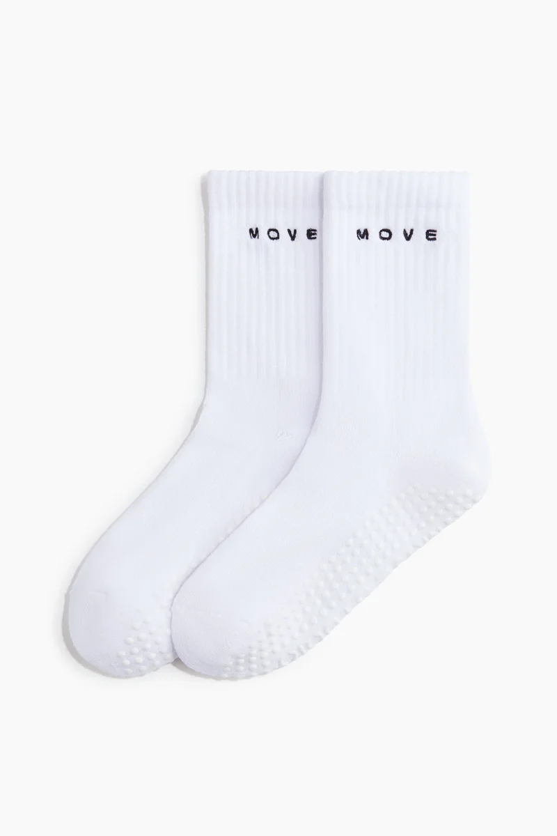 H&M 2-pack anti-slip sports socks