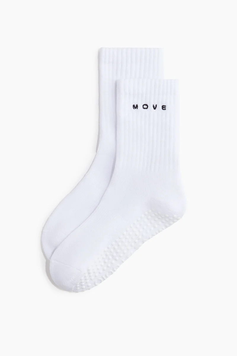 H&M 2-pack anti-slip sports socks