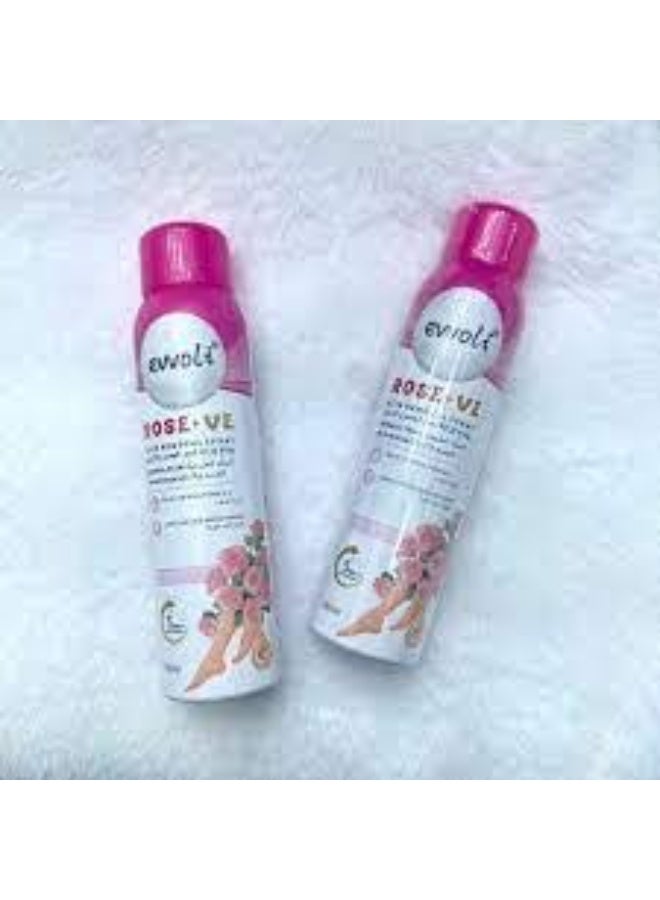 evvoli Hair Removal Spray Women and Men, No Irritation Mild Hair Remover for Underarm, Arm, Back, Chest, and Legs, Suitable For All Skin Types Rose & VE - Image 4