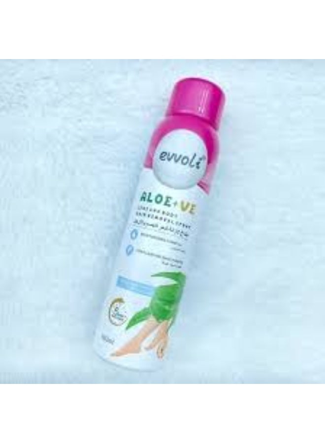 evvoli Hair Removal Spray Women and Men, No Irritation Mild Hair Remover for Underarm, Arm, Back, Chest, and Legs, Suitable For All Skin Types Rose & VE - Image 5