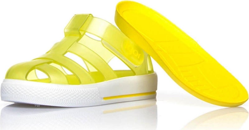 Igor S10171 STAR Yellow Unisex Kids Sandals  - Image 1