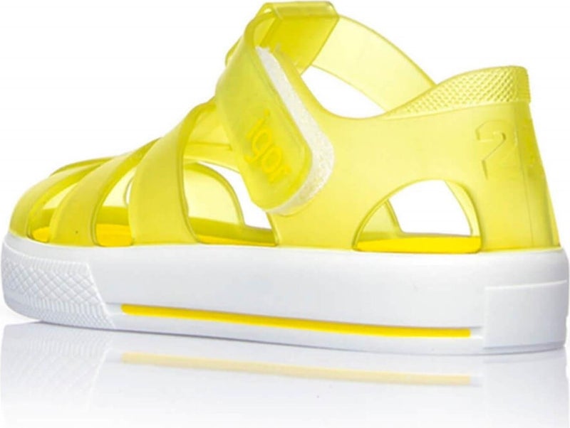 Igor S10171 STAR Yellow Unisex Kids Sandals  - Image 5