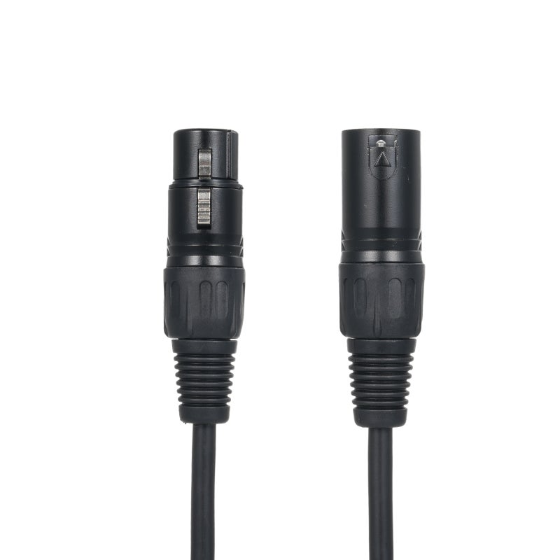 2M/6.6ft DMX512 Signal Cable Canon Cable/Microphone Cable/Microphone Cable XLR Cable Black - Image 2