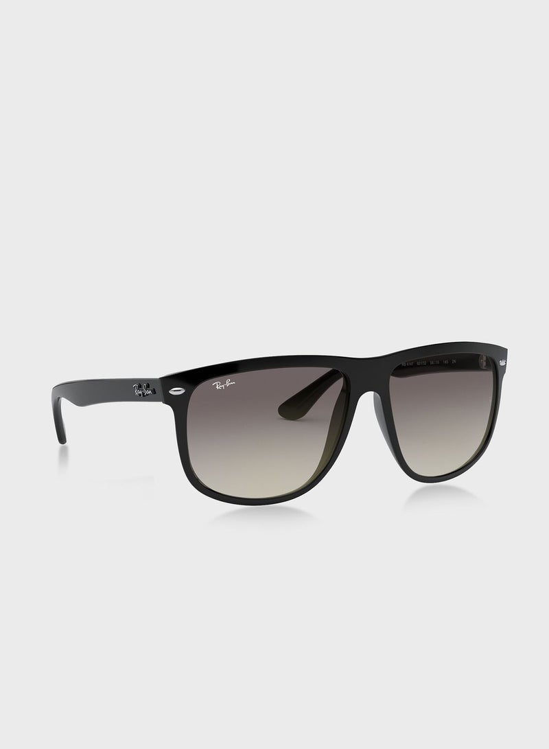 0Rb4147 Boyfriend Square Sunglasses