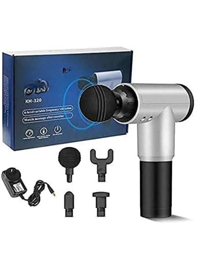 جهاز مساج محمول قابل لإعادة الشحن - لتدليك العضلات العميق وتخفيف الآلام والاسترخاء اليومي - Image 1