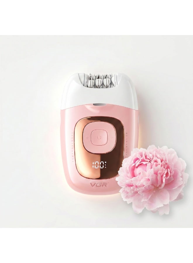 في جي آر VGR V-760 Women's Cordless Hair Removal Trimmer – Compact Design with Precision Blades for Safe and Gentle Grooming - Image 2