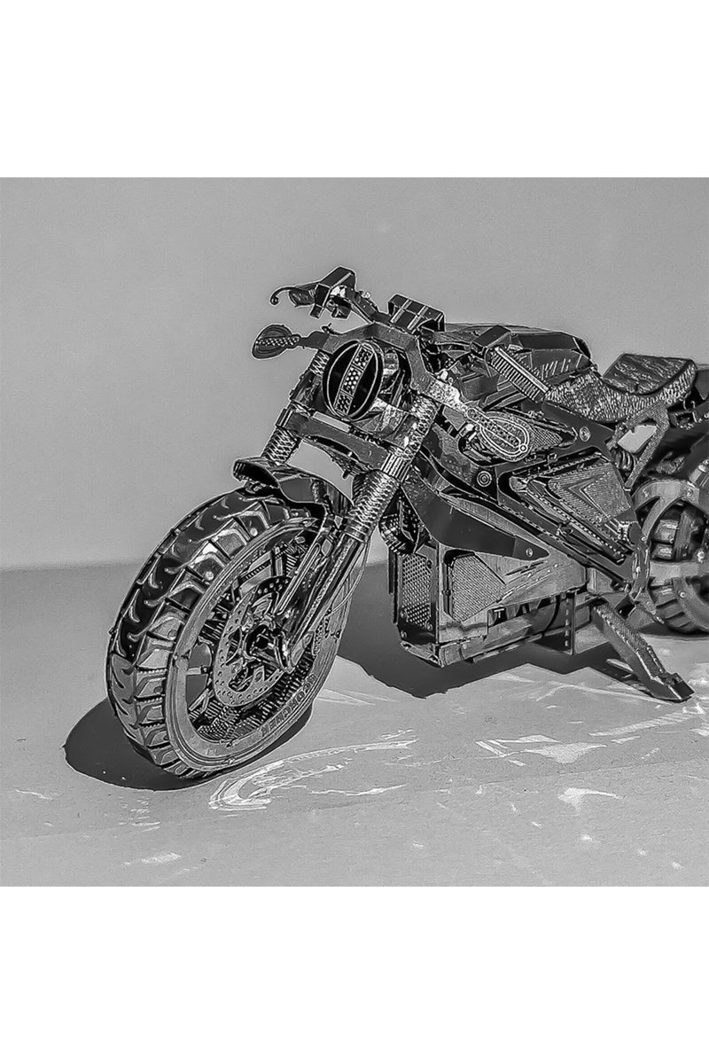 دراجة نارية ثلاثية الأبعاد، نموذج معدني، لعبة تركيب ذاتي، هدية عيد ميلاد للكبار