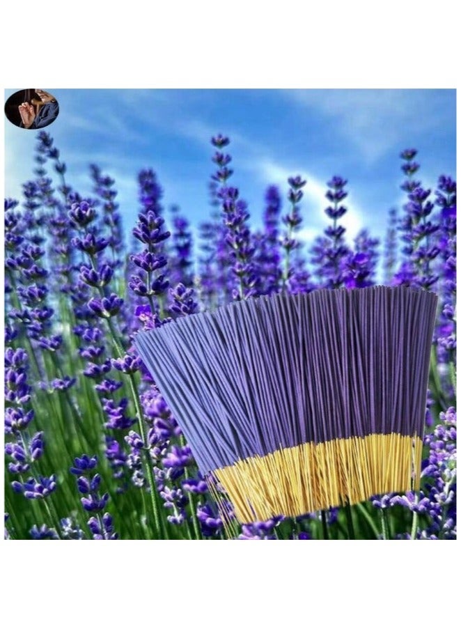 A set of lavender incense sticks consisting of 40 pieces, incense sticks to freshen the air and expel annoying odors. - Image 1