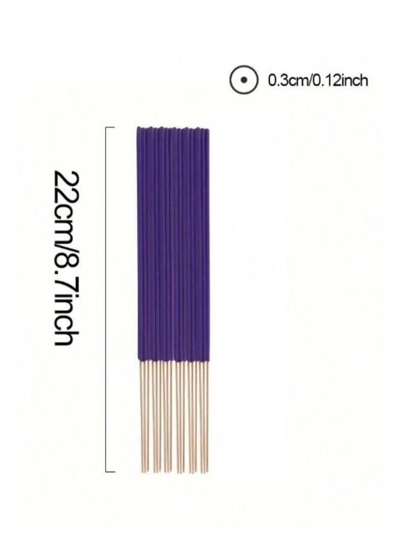 A set of lavender incense sticks consisting of 40 pieces, incense sticks to freshen the air and expel annoying odors. - Image 3