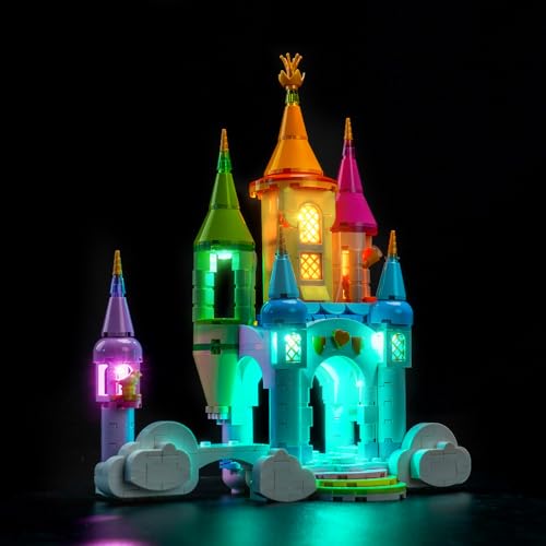 Hilighting Upgraded Led Light Kit Compatible with Lego Unicorn Castle Building Set Lights Decoration Compatible with Lego 31175 Model Not Included - Image 1