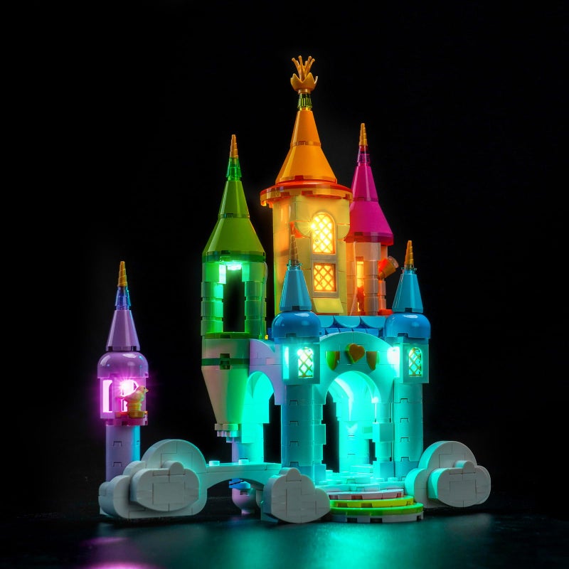 Hilighting Upgraded Led Light Kit Compatible with Lego Unicorn Castle Building Set Lights Decoration Compatible with Lego 31175 Model Not Included - Image 3