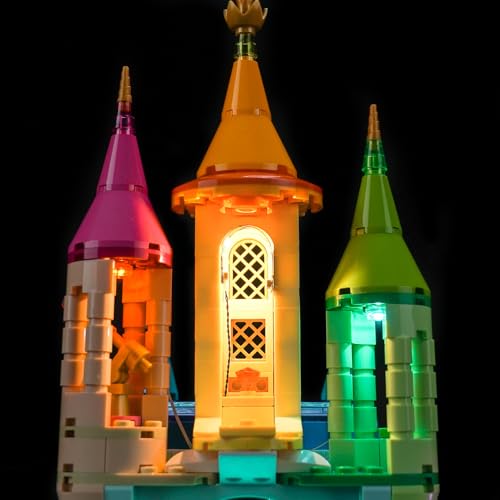 Hilighting Upgraded Led Light Kit Compatible with Lego Unicorn Castle Building Set Lights Decoration Compatible with Lego 31175 Model Not Included - Image 5