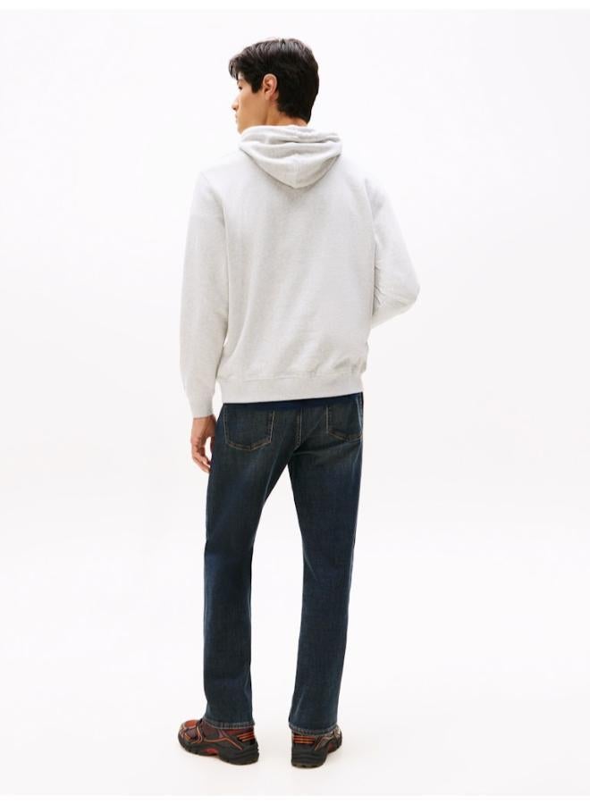 تومي جينز هودي تيري برباط وشعار - Image 2