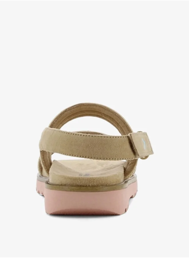SJ Women's Sandals with Hook and Loop Closure