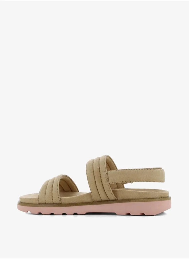 SJ Women's Sandals with Hook and Loop Closure