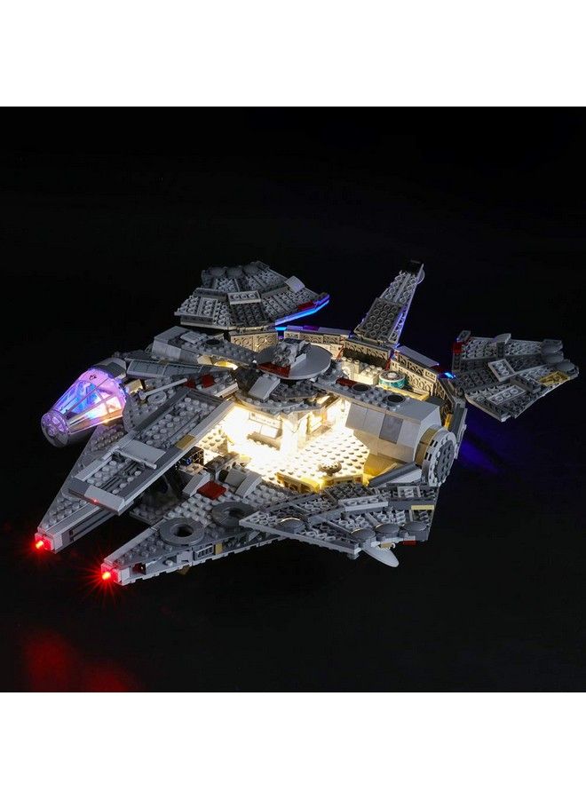 BRIKSMAX طقم إضاءة LED لـ 75257 Millennium Falcon لا يتضمن مجموعة نموذج مكعبات البناء Lego - Image 4