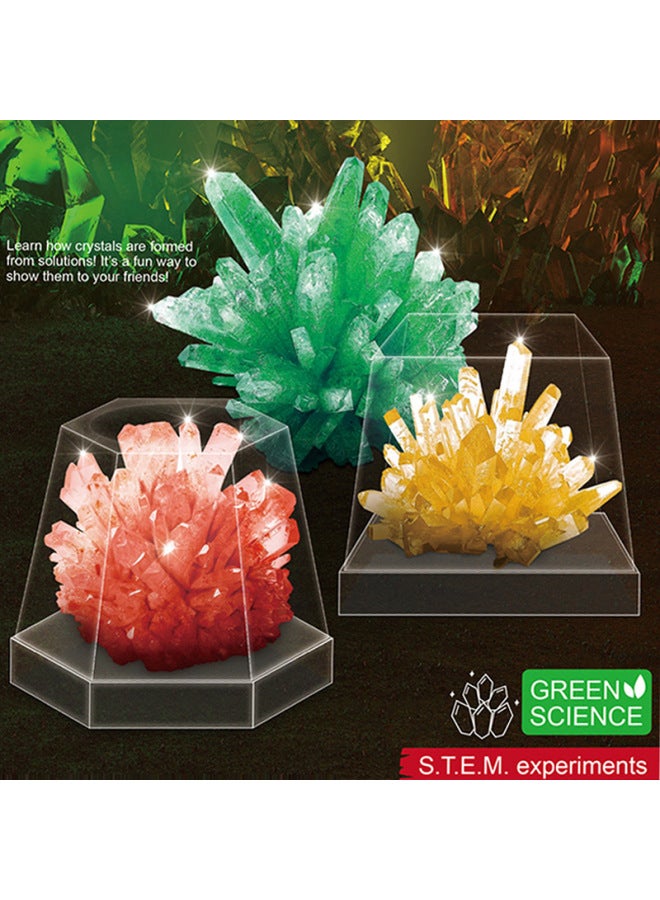 Children's Diy Science Physical 14-in-1 Chemistry Experiment Plant Ecology Weather Station Animal Observer Training Toy-Color:Power Planet (with Projection Function, (with 3 AG3 Batteries, Packed With Electricity) With Automatic Rotation Function (with 2 1.5VAA Batteries, Not Packed) - Image 5