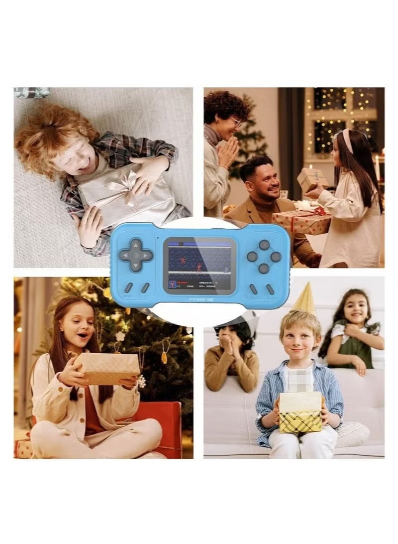 JAJEEK Portable Handheld Gaming Console with 500 Preloaded Games, 3.0 Inch HD Display, Dual Analog Joysticks, AV TV Connection, Rechargeable Retro Game System A15 - Image 2