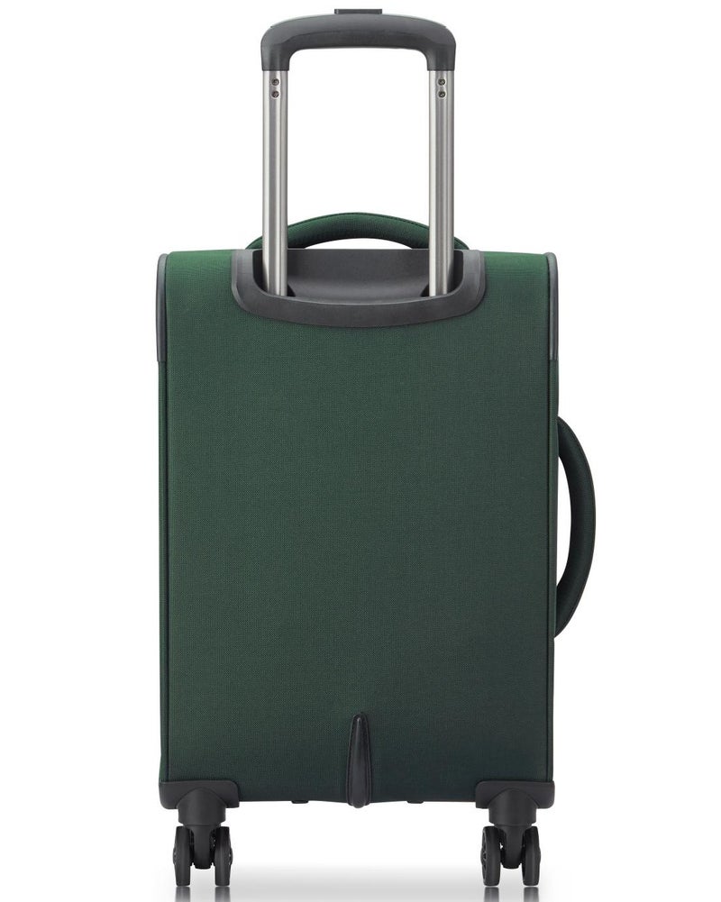 DELSEY Paris Vanguard 55 Cm Expandable 4 Double Wheel Cabin Luggage Trolley - Khaki - Image 2