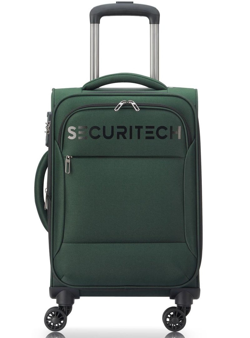 DELSEY Paris Vanguard 55 Cm Expandable 4 Double Wheel Cabin Luggage Trolley - Khaki - Image 1