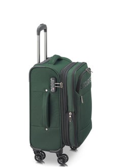 DELSEY Paris Vanguard 55 Cm Expandable 4Double Wheel Cabin Luggage Trolley Khaki  - Image 3