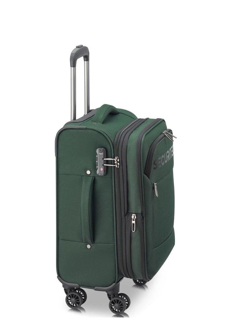 DELSEY Paris Vanguard 55 Cm Expandable 4Double Wheel Cabin Luggage Trolley Khaki  - Image 3