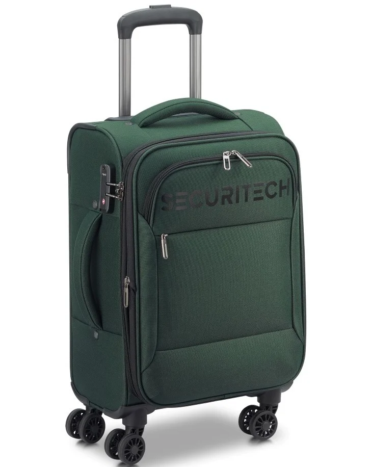 ديلسي _باريس حقيبة ترولي كابينة فانجارد قابلة للتوسيع بعجلات مزدوجة  سم كاكي