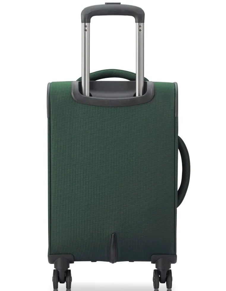 DELSEY Paris  Securitech Vanguard By Delsey Paris 55 Cm Expandable 4-Double Wheeled Softcase Cabin Luggage Trolley - Khaki  | Best Price UAE