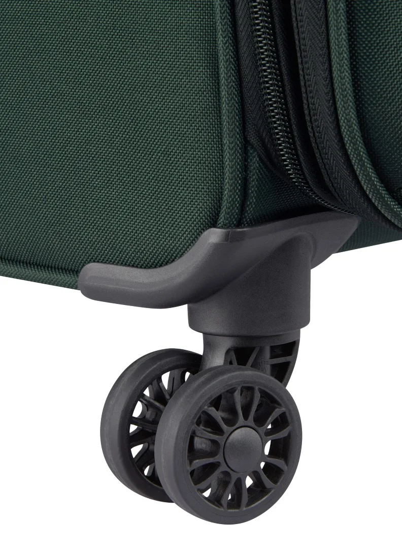 DELSEY Paris  Securitech Vanguard By Delsey Paris 55 Cm Expandable 4-Double Wheeled Softcase Cabin Luggage Trolley - Khaki  | Best Price UAE
