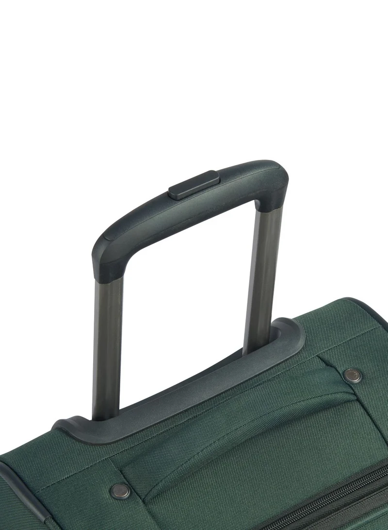 DELSEY Paris  Securitech Vanguard By Delsey Paris 55 Cm Expandable 4-Double Wheeled Softcase Cabin Luggage Trolley - Khaki  | Best Price UAE