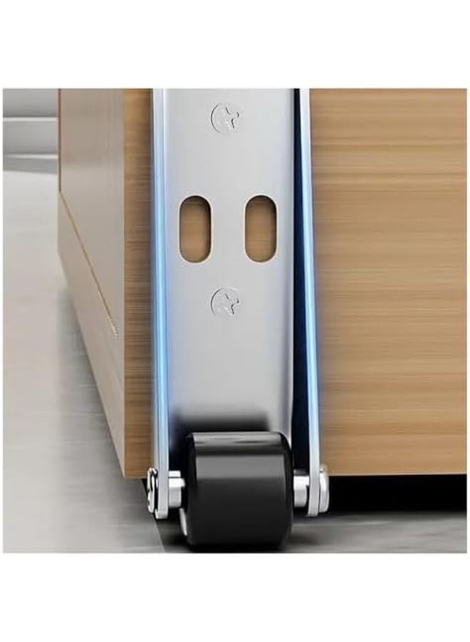 12PCS Universal Silent Sliding Door Roller Pulley Wheels For Furniture Table Cabinet Track Hardware - Image 3