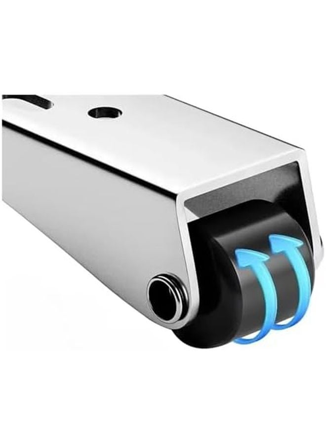 12PCS Universal Silent Sliding Door Roller Pulley Wheels For Furniture Table Cabinet Track Hardware - Image 5