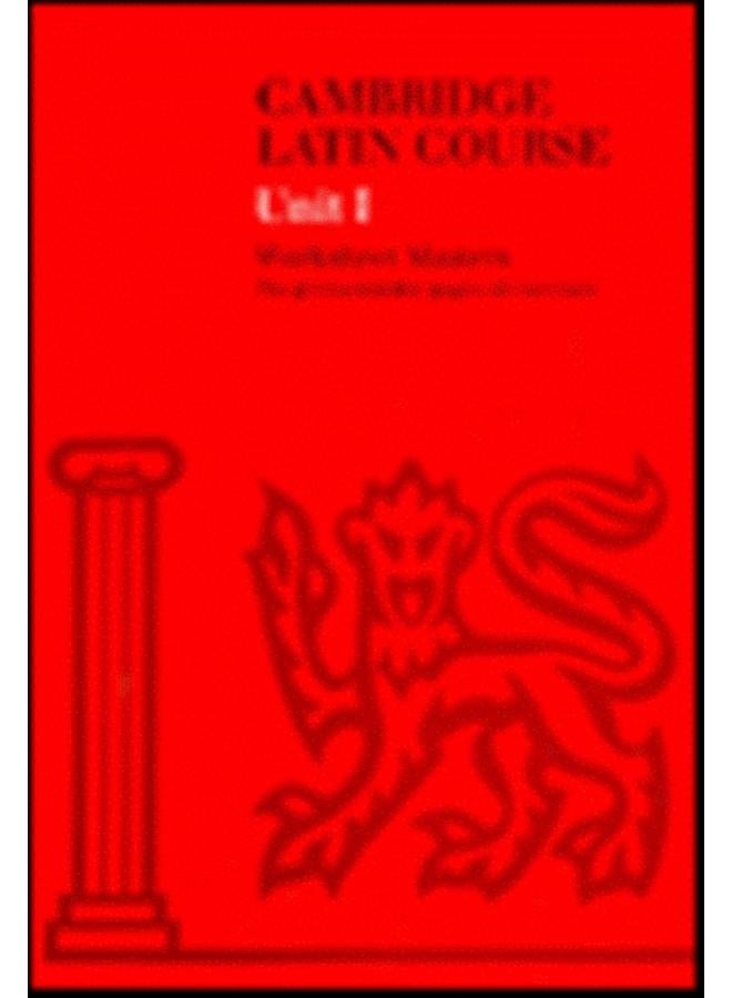 Cambridge Latin Course Book 1 Worksheet Masters 4th Edition 