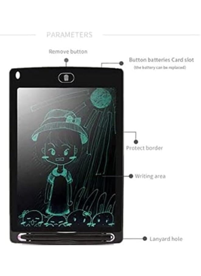 Generic Lcd Writing Tablet 8.5 Inch Electronic Doodle Pad Portable Drawing Tablet Handwriting Pads Graphic Board White  - Image 4