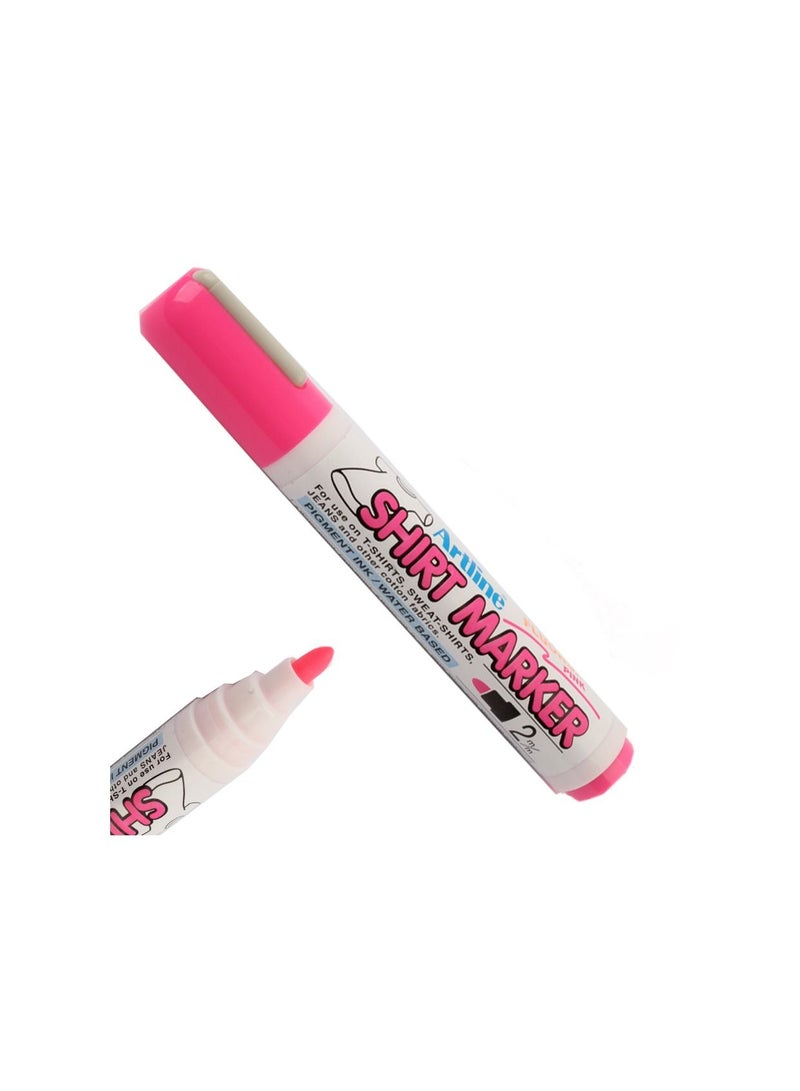 Art Line Artline T-Shirt Marker Pen pink 