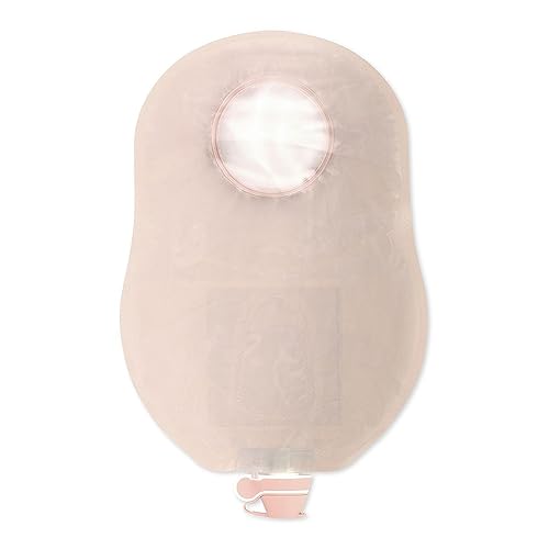 Hollister 18922 New Image 2-Piece 9” Urostomy Pouch, Pack of 10 with 2 Adapters, Ultra-Clear, 1-3/4” Flange Size, Green Color Code - Image 4