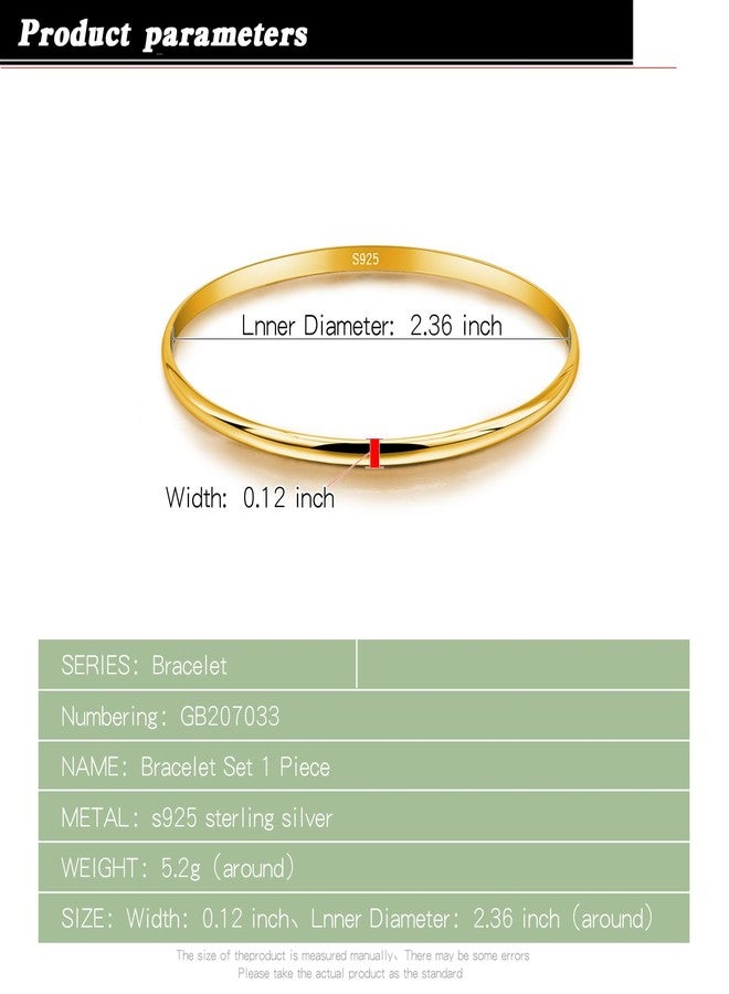 Dankadi Minimalist Original 925 Sterling Silver Banglest Women DIY Stackable 1/2/3 ..Countless Set Bracelet 2MM Thick Diameter 60 mm -65 mm -68 mm Jewelry Gift Wife Girls Her, Diameter 65MM, no gemstone - Image 5