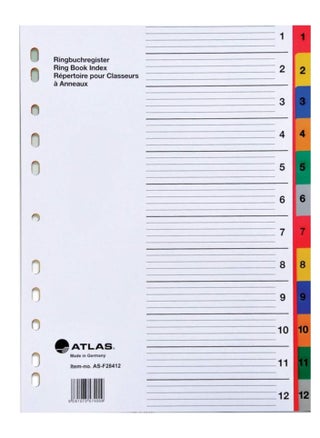 Plastic File Divider Tabs With Twelve Divisions With Number Multicolour - pzsku/Z4E2F91940E49163BB642Z/45/1741362298/97fe0f63-c3c0-4175-a3b6-155611eac1f4
