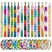 IERKEIE 30 Pcs Pop Bracelet Bubble Fidget Toys for Party Favors Hand Finger Silicone Wristband Bulk for Student Classroom Prizes Goodie Bag Fillers Stuffers Birthday Christmas Valentine Gifts for Kid - Image 2