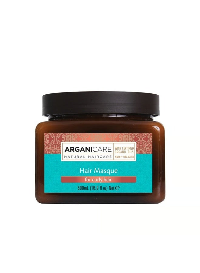 Arganicare Hair Masque for Curly Hair 500ml - Image 1