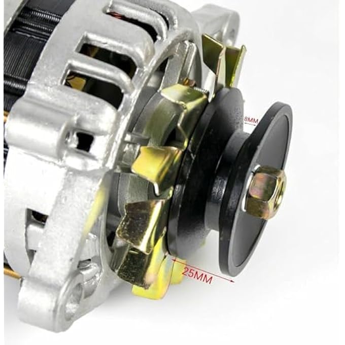 OLONETO 110V/220V 1500W Permanent Magnet Brushless Alternator, Low Speed Generator With Pure Copper Coil, Voltage Stabilization, Compact Design(110V) - Image 5