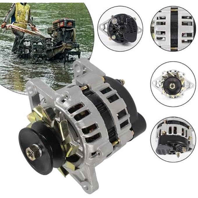 OLONETO 110V/220V 1500W Permanent Magnet Brushless Alternator, Low Speed Generator With Pure Copper Coil, Voltage Stabilization, Compact Design(110V) - Image 3