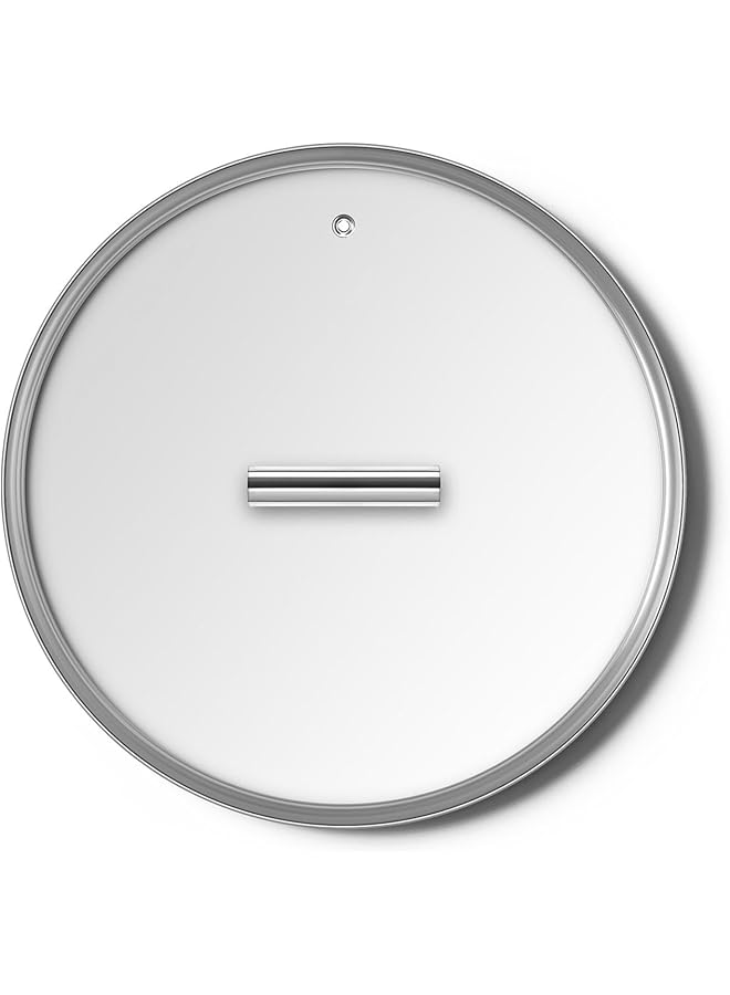 smeg Tempered Glass Lid Ø28Cm, Accessory For Cookware - Image 3