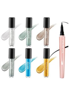 adbeni Glitter Eyeliner In 6 Different Colors With Eyeliner Stick Gci774  - Image 1