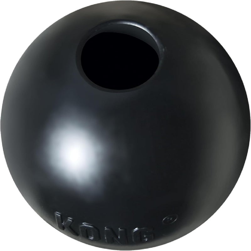 KONG Extreme Ball - Durable Rubber Dog Toy for Power Chewers, Black - Ideal for Small Dogs - Image 1