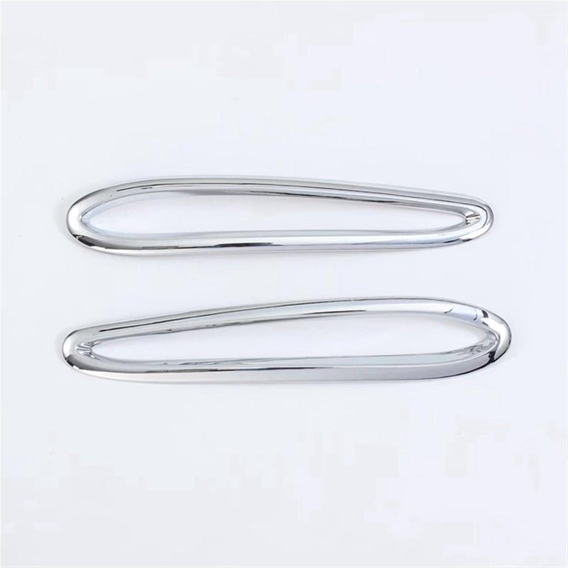 QASULER Carbon Fiber Fog Light Trim for Mercedes-Benz GLC Class X254 - Image 2