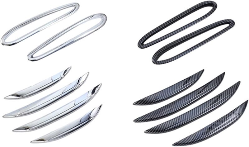 QASULER Carbon Fiber Fog Light Trim for Mercedes-Benz GLC Class X254 - Image 1