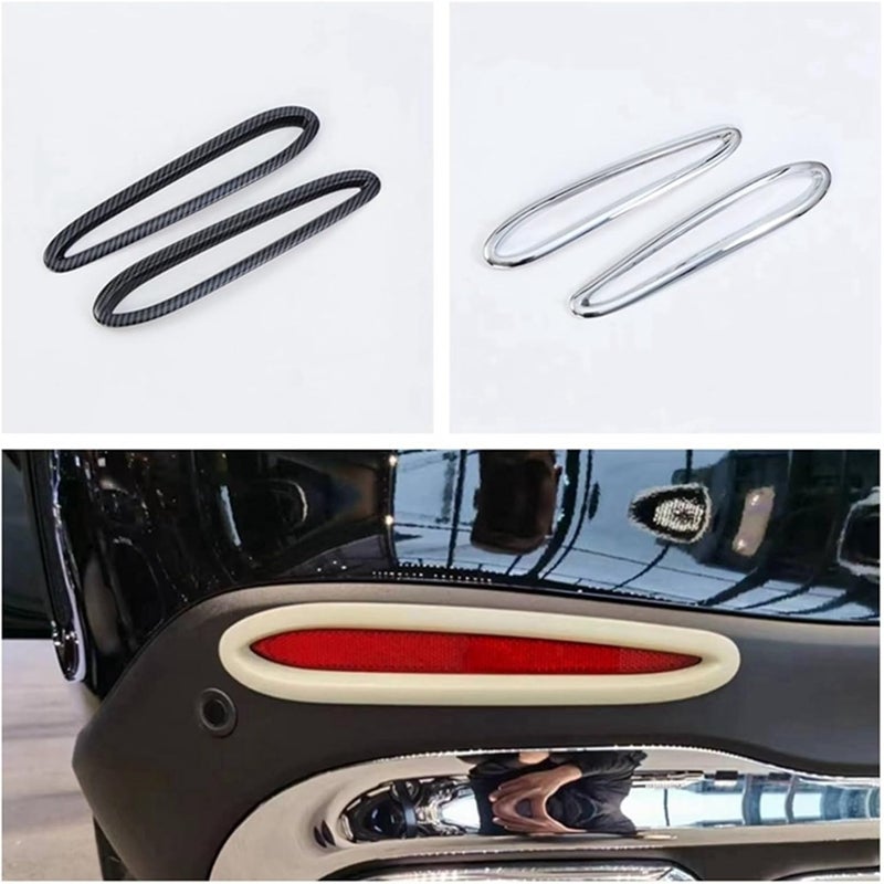 QASULER Carbon Fiber Fog Light Trim for Mercedes-Benz GLC Class X254 - Image 5